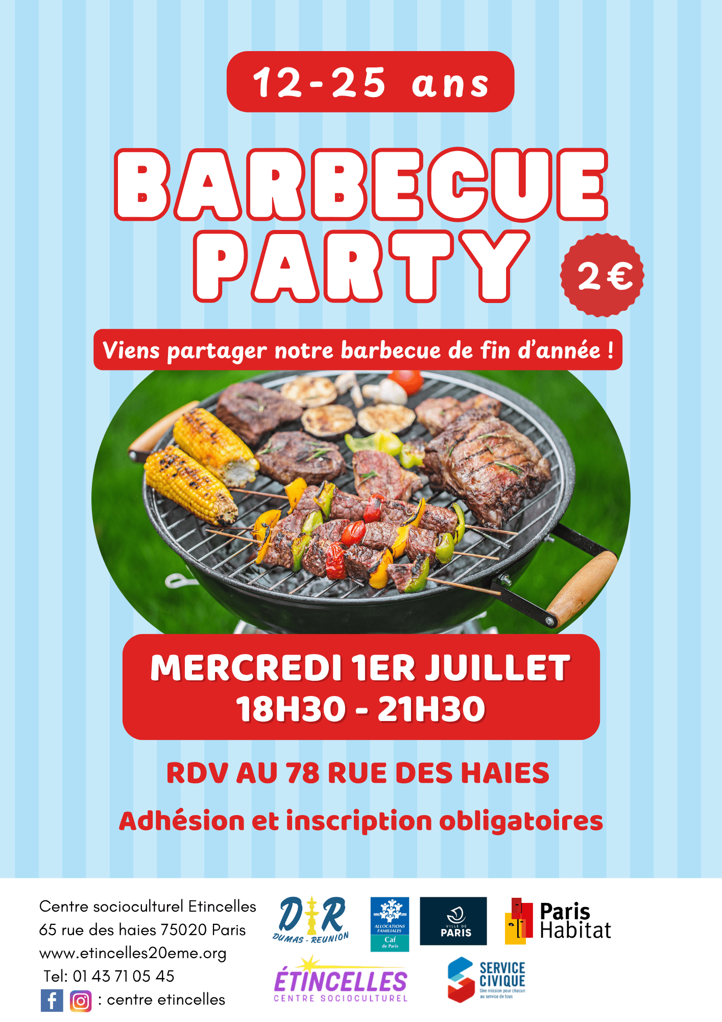 Barbecue party | Etincelles
