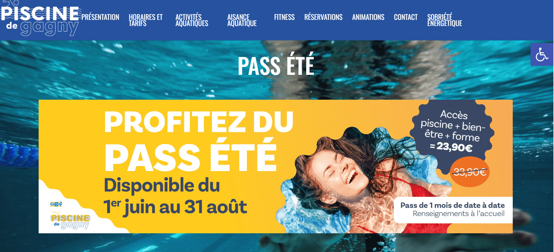 Pass été : accès à la piscine + à l'espace forme et bien être | Agenda du quartier