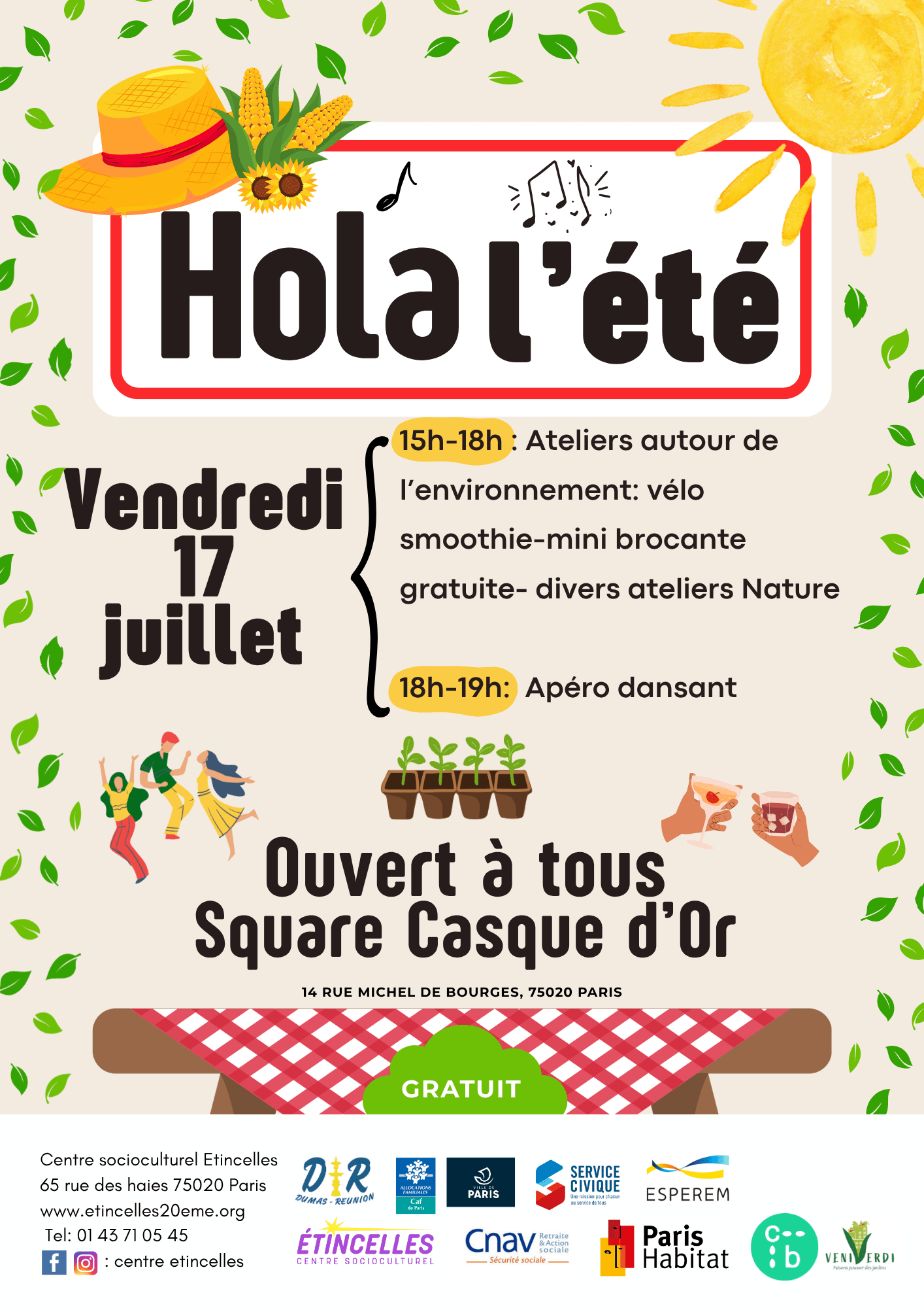 HOLA L'ÉTÉ | Etincelles