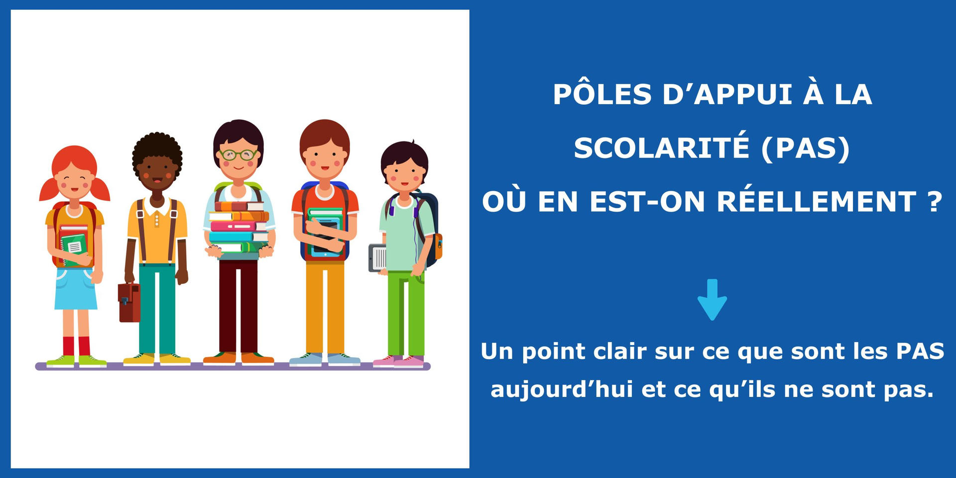 Pôles d’Appui à la Scolarité (PAS) : où en est-on réellement ? - Fédération Française des DYS | FDMF - Fédération Dyspraxique Mais Fantastique