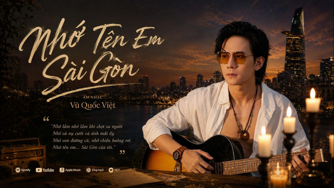 NHỚ TÊN EM SÀI GÒN (Một tác phẩm của nhạc sĩ Vũ Quốc Việt) | VIET Music ♪