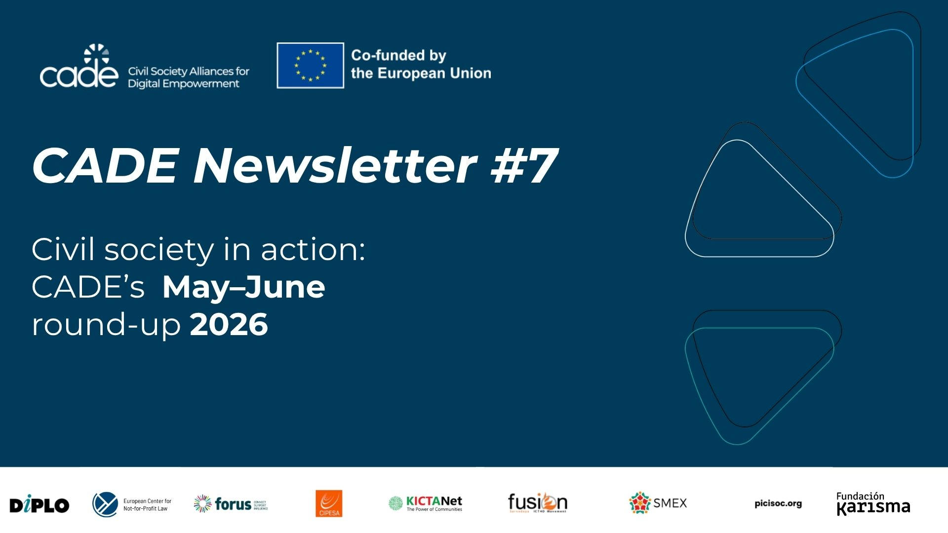 CADE Newsletter - May/June 2026 - CADE – Civil Society Alliances for Digital Empowerment | Forus