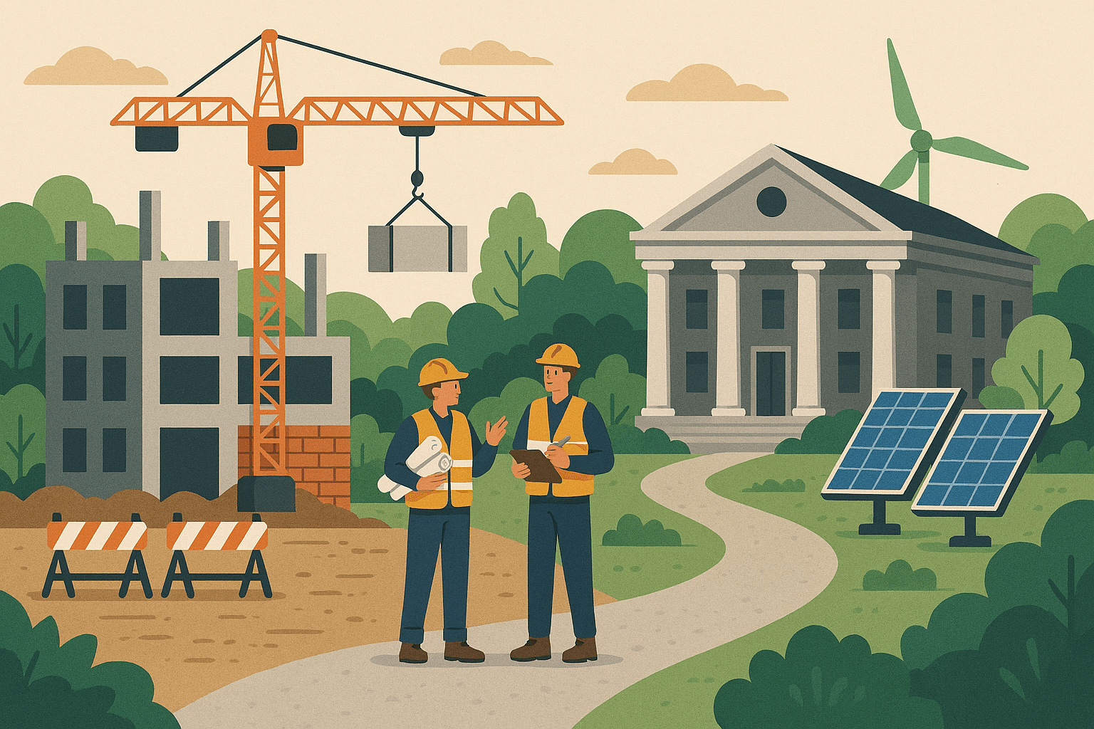 Sécuriser les marchés publics de travaux dans un contexte de transitions | APASP - Association Pour l'Achat dans les Services Publics