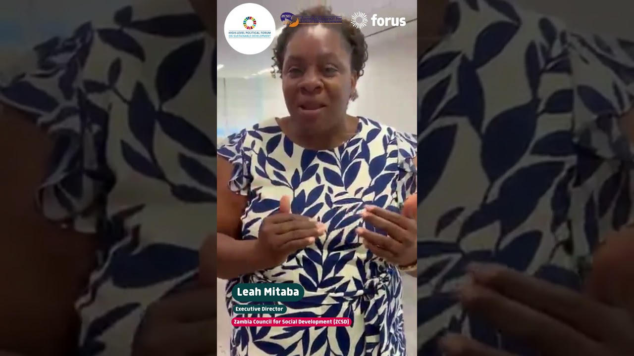 #HLPF2026 - Leah Mitaba on South-South and Triangular Cooperation | Forus