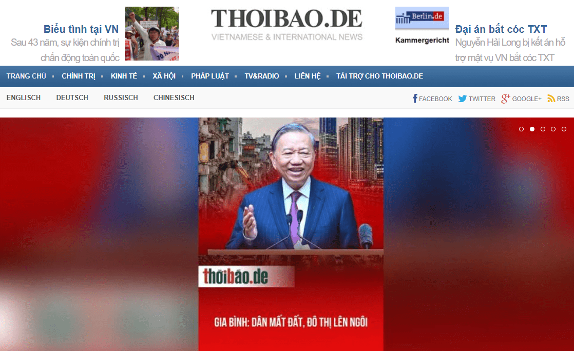 "Hộp đen" Lê Trung Khoa : Khi Thoibao.de là bài toán khó cho Công an Việt Nam ? | Vietnam Fraternité