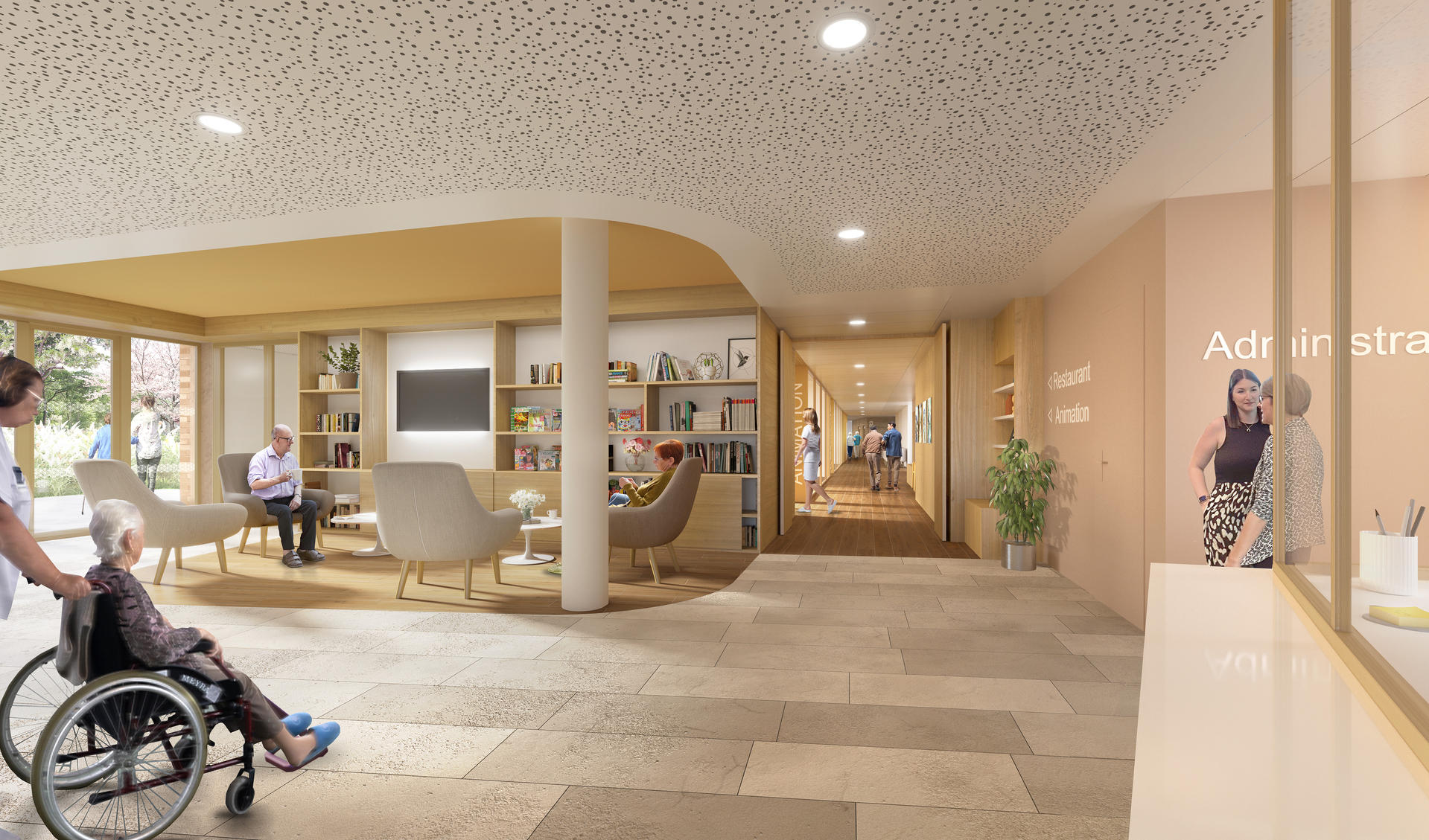 Couloir_23_01_a. | BVL Architecture
