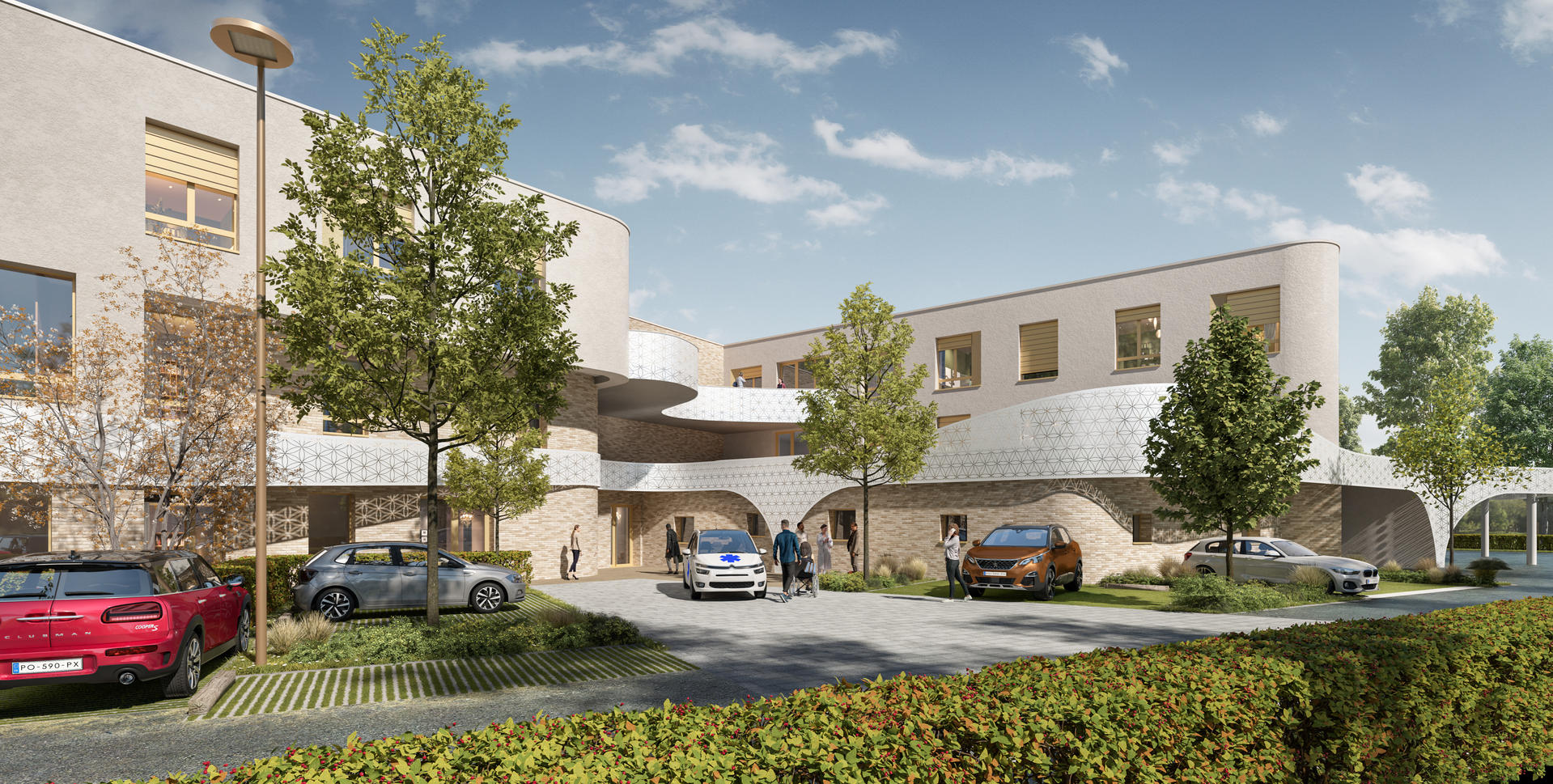 EHPAD - La Chapelle d'Armentières 59 | BVL Architecture