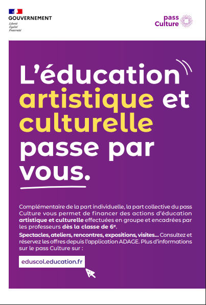 Et bien sûr, tous nos ateliers sont disponibles sur Pass Culture | Contre-Courant