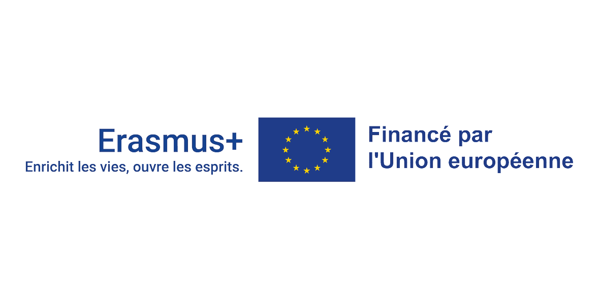 Logo UE + Erasmus | La Réplique