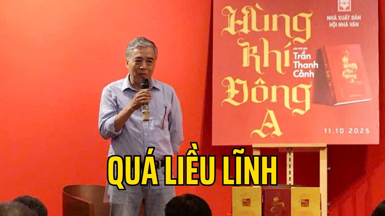 Nhà văn đồng dõi nhà Trần lại phạm tội vì cuốn sách của mình viết về Trần Hưng Đạo !