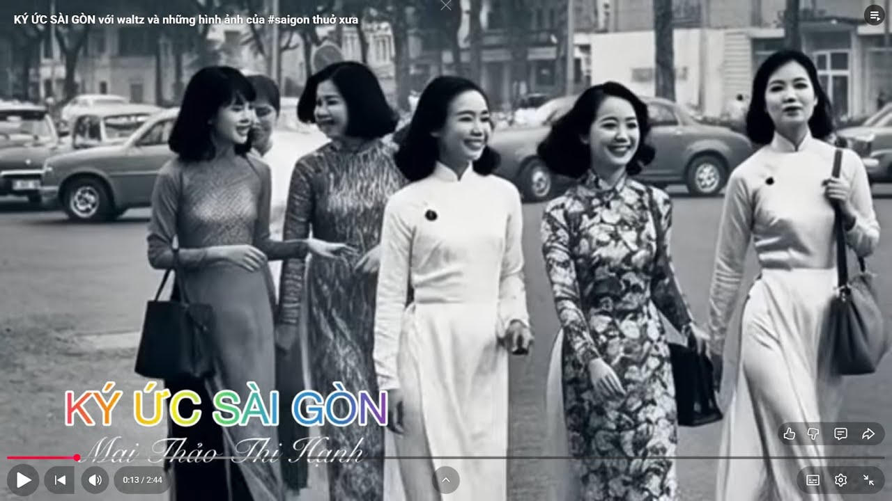 Ký ức sài Gòn. Sáng tác : Mai Thảo Thi Hạnh, ca sỹ : Việt Ái