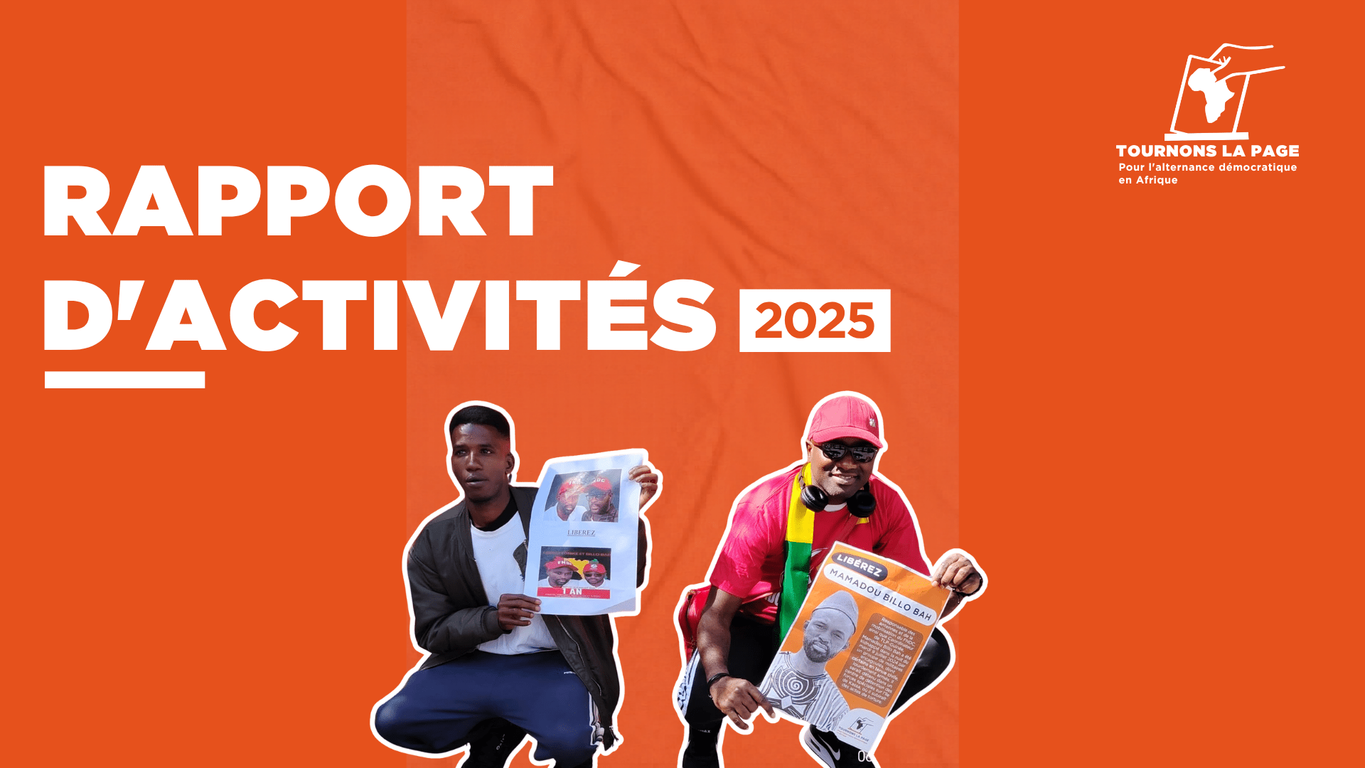 Rapport d'activités 2025 | Tournons la Page