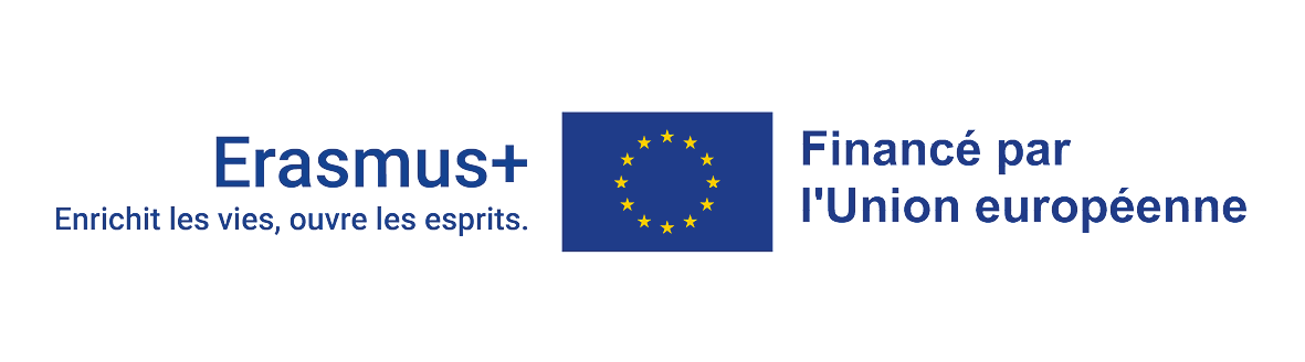 Logo UE + Erasmus | La Réplique