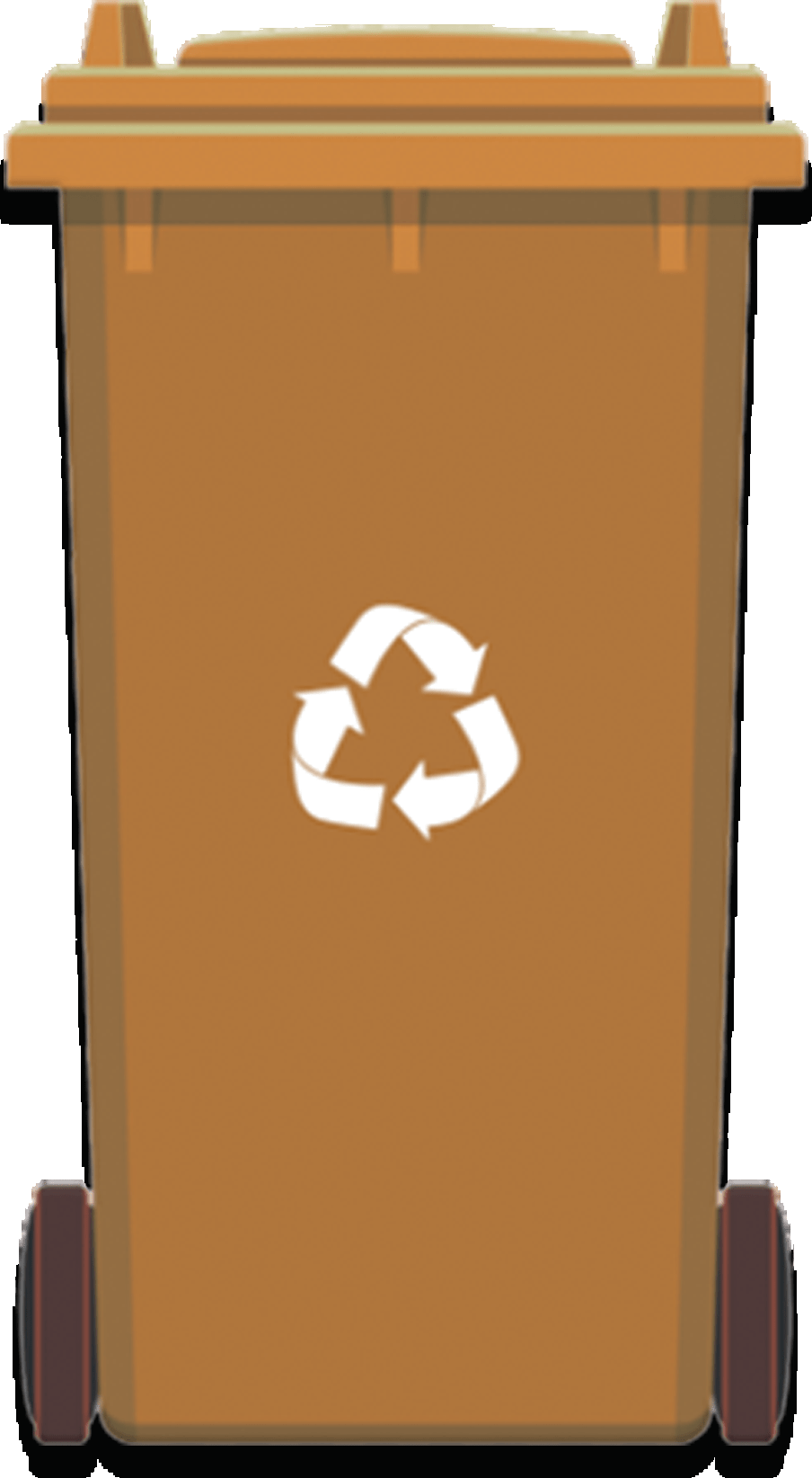 Poubelle de recyclage