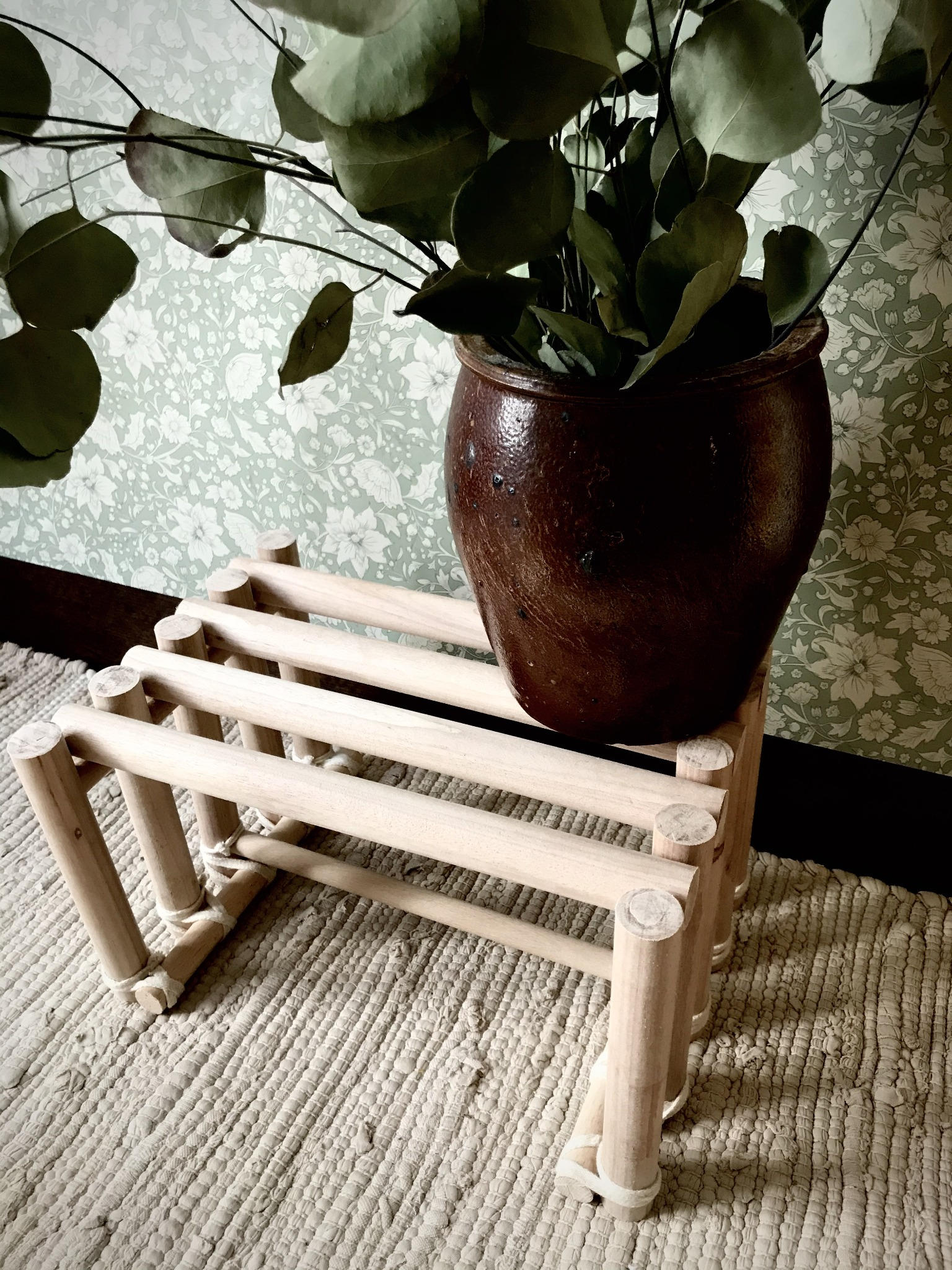Porte-plante en bois