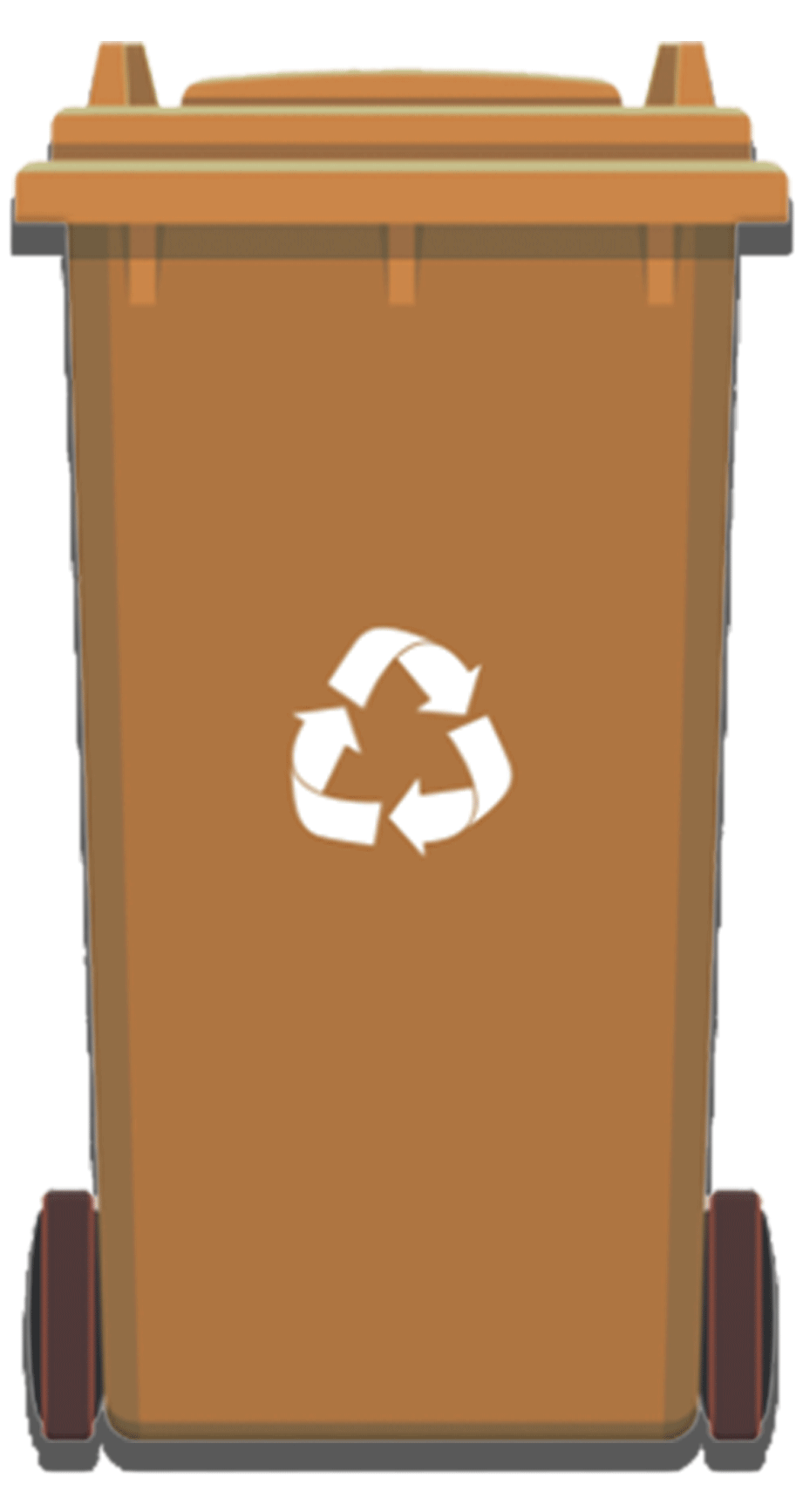Poubelle de recyclage