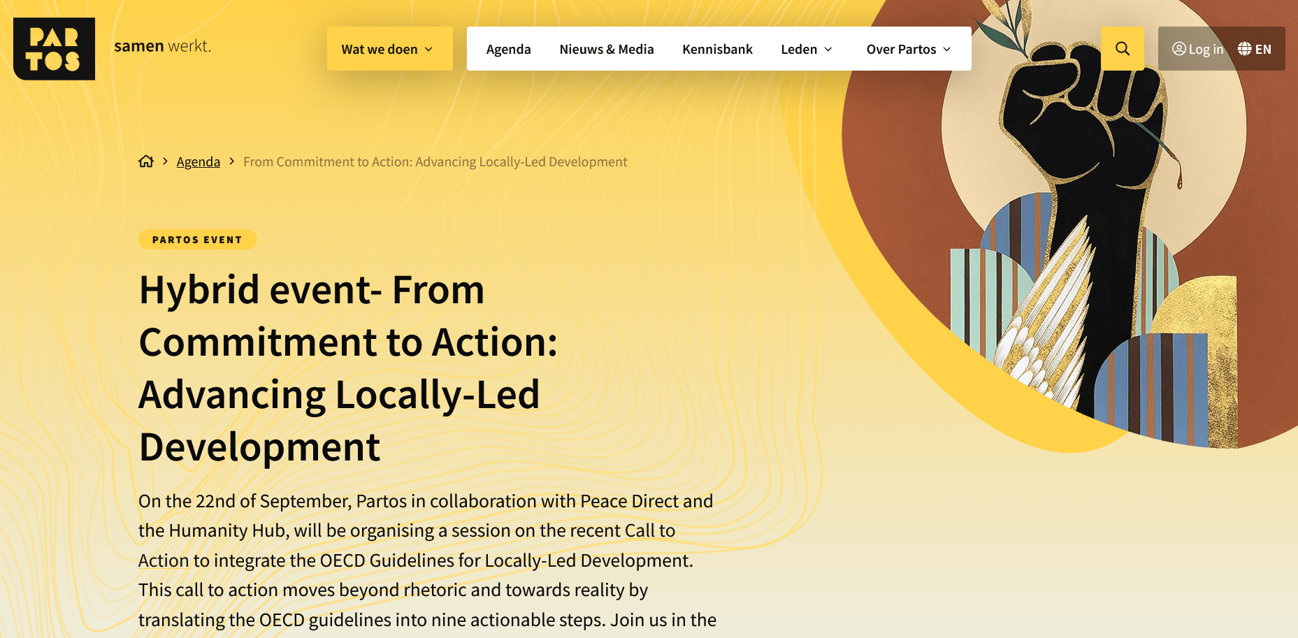Hybrid event - From Commitment to Action: Advancing Locally-Led Development | Forus