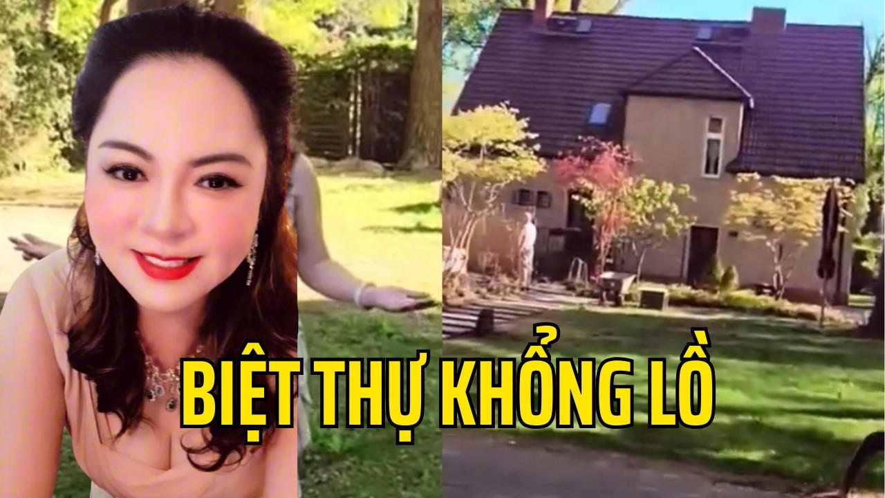Bất ngờ, hôm qua khóc nhè, hôm nay bà Hằng hát cười khanh khách trong ngôi biệt thự !