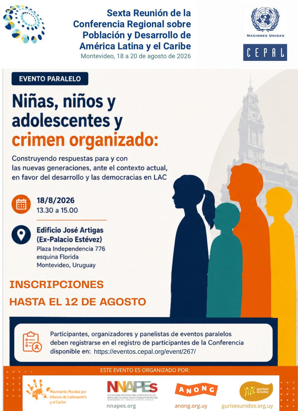 Side event: “Girls, boys and adolescents and organized crime”. | Forus