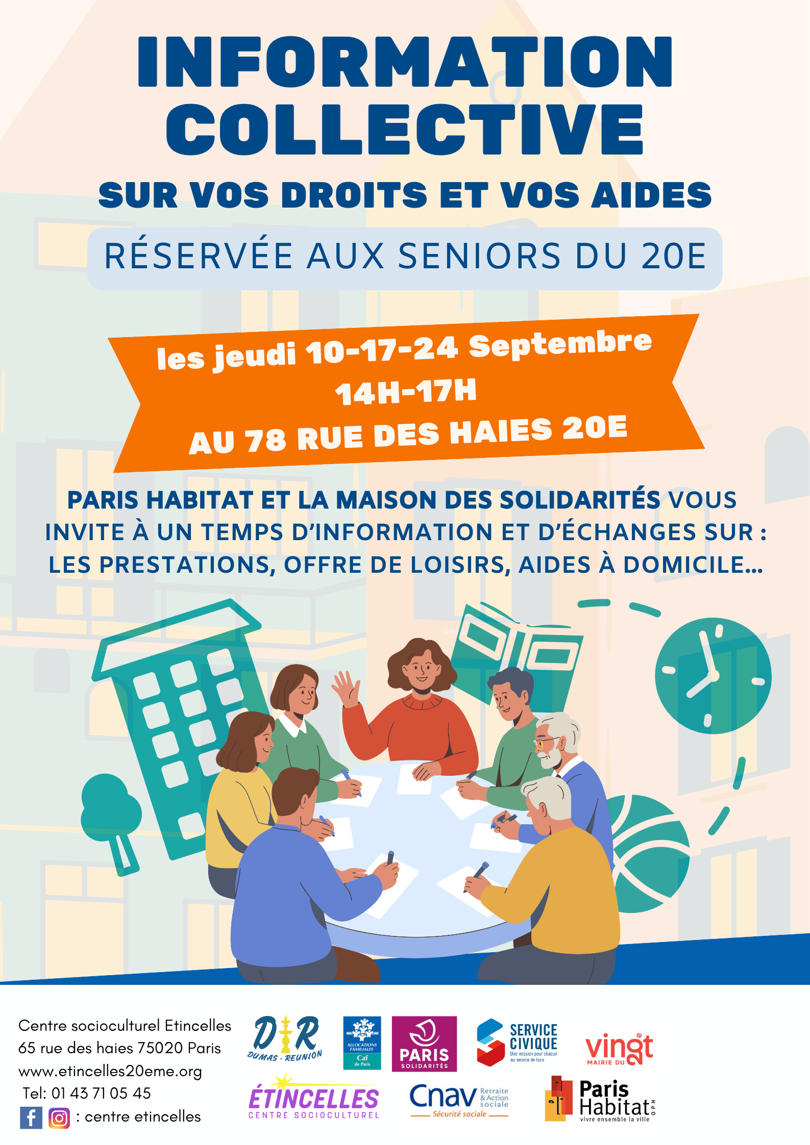 INFORMATION COLLECTIVE SUR VOS DROITS ET VOS AIDES | Etincelles