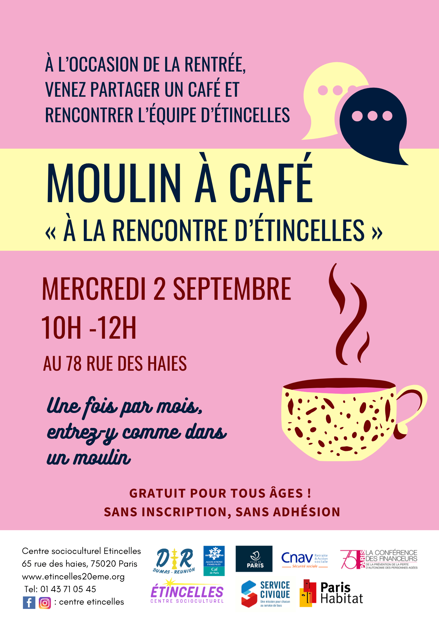 MOULIN À CAFÉ | Etincelles