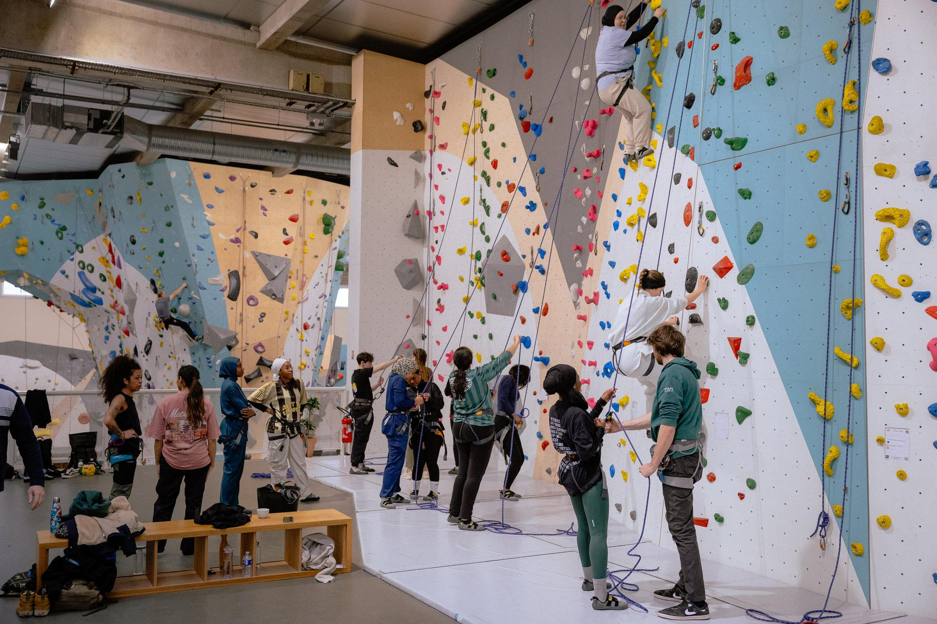 Salle d'escalade Haut delà des Murs