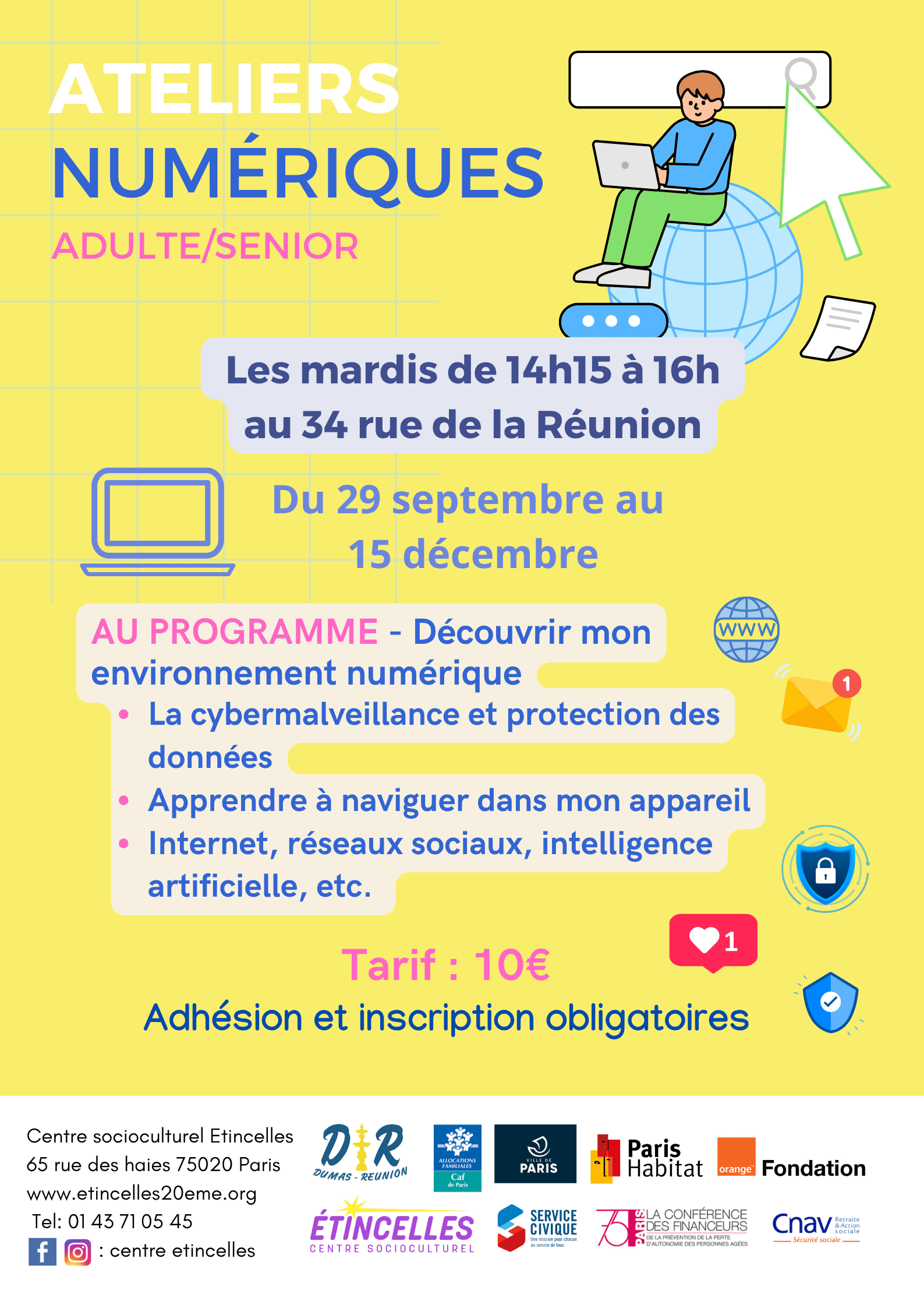 ATELIER NUMÉRIQUE | Etincelles