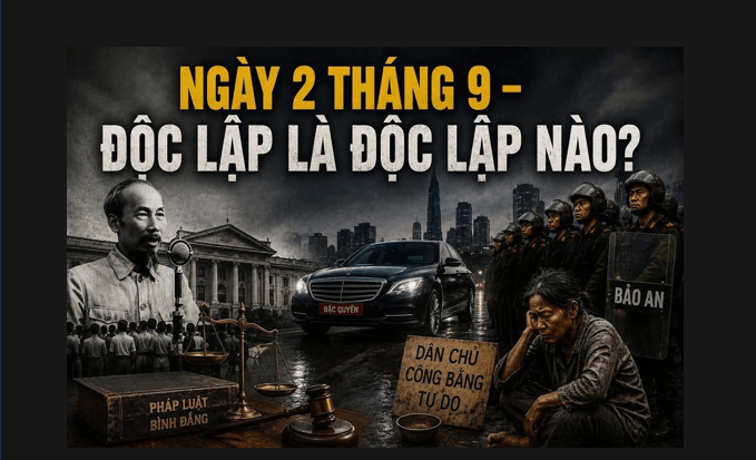 Ngày 2 tháng 9 – độc lập là độc lập nào ? | Vietnam Fraternité