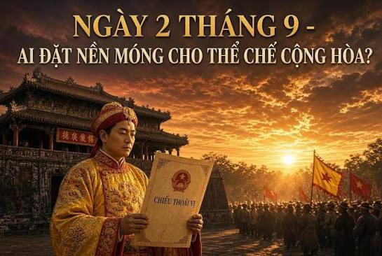 Ngày 2 tháng 9 : ai đặt nền móng cho thể chế Cộng hòa ? | Vietnam Fraternité