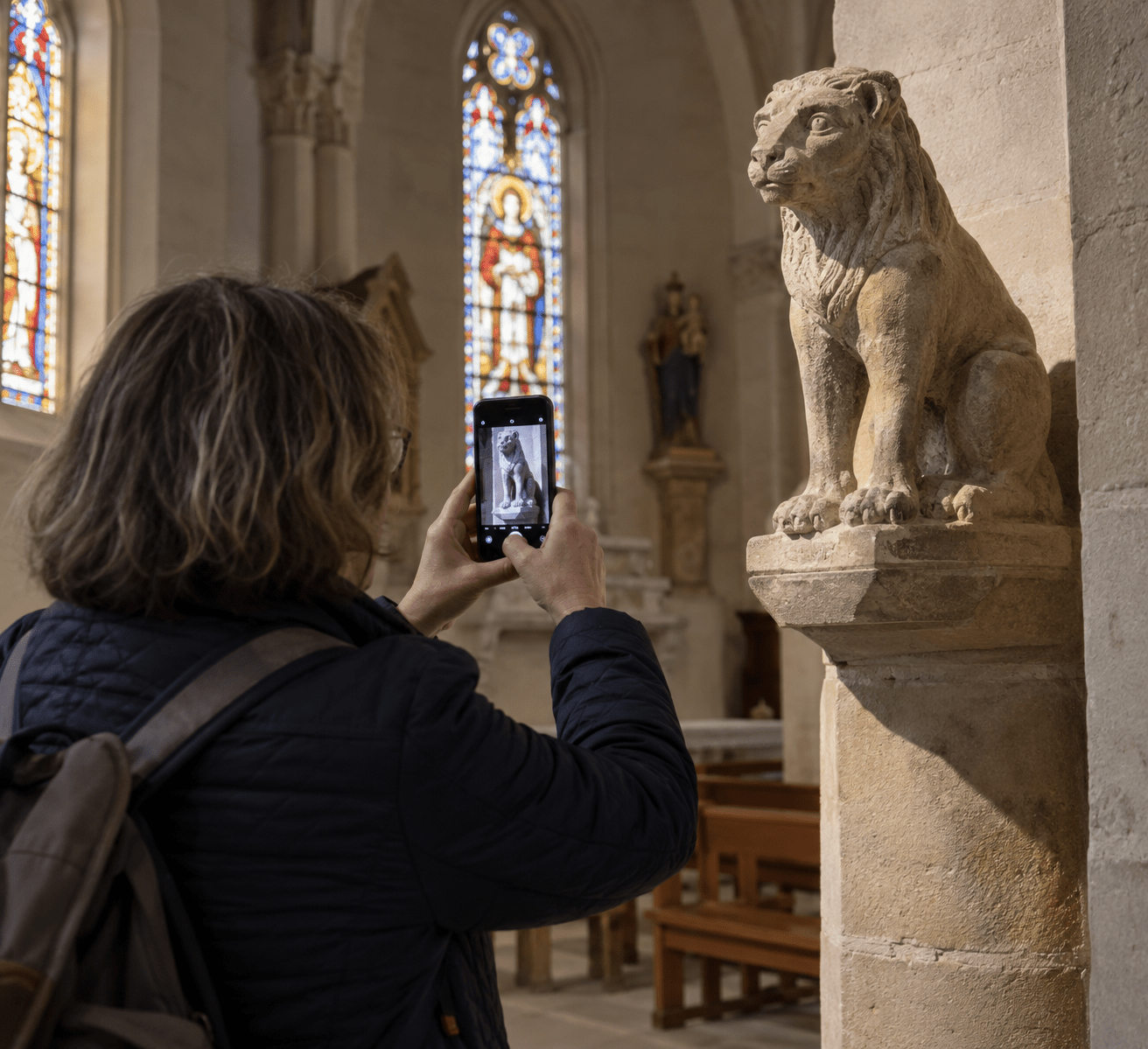 Concours photo « À la recherche des animaux cachés dans nos églises » | Association des Amis de l'Eglise Saint Jean d'Etampes de La Brède