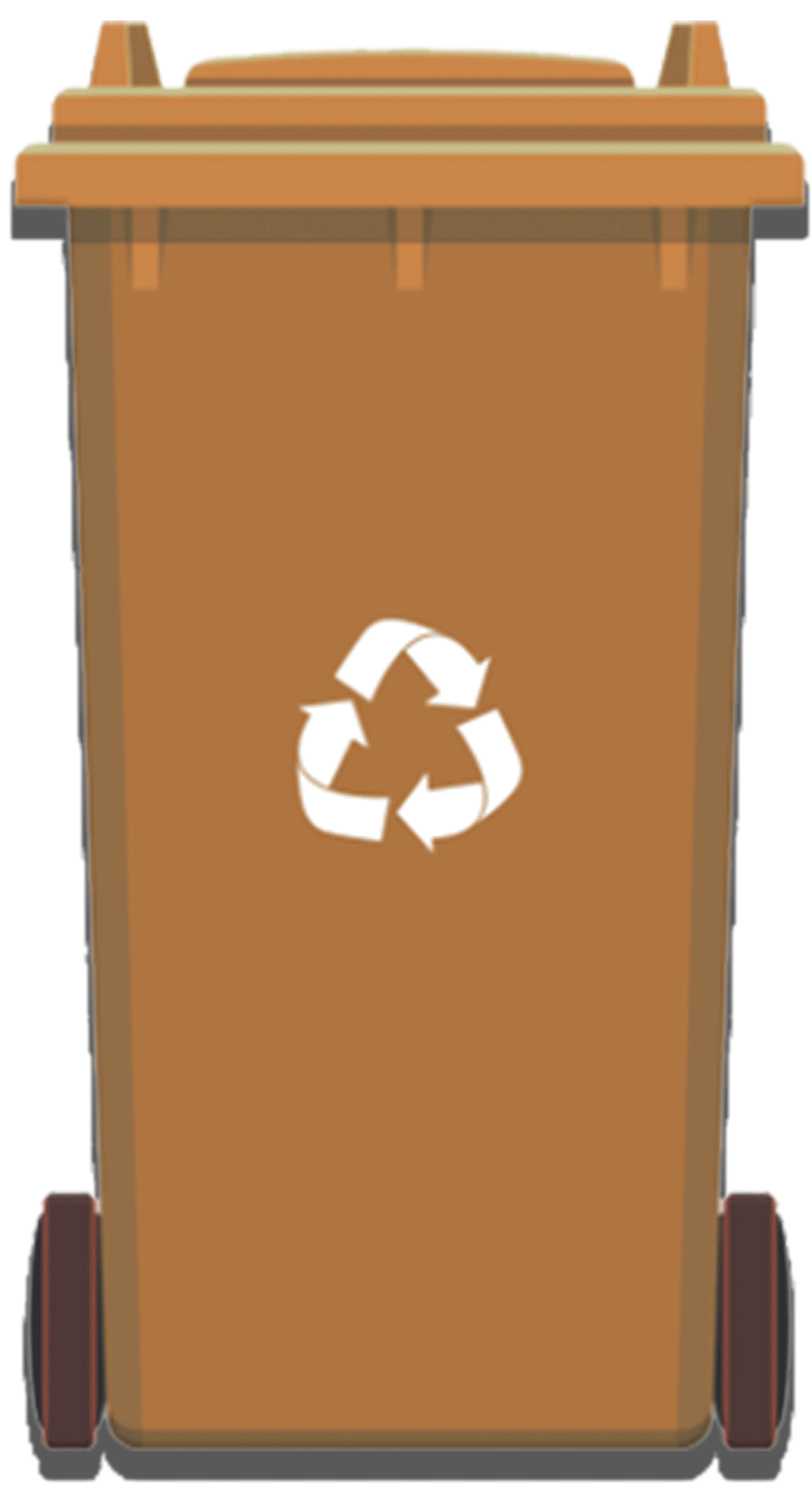 Poubelle de recyclage