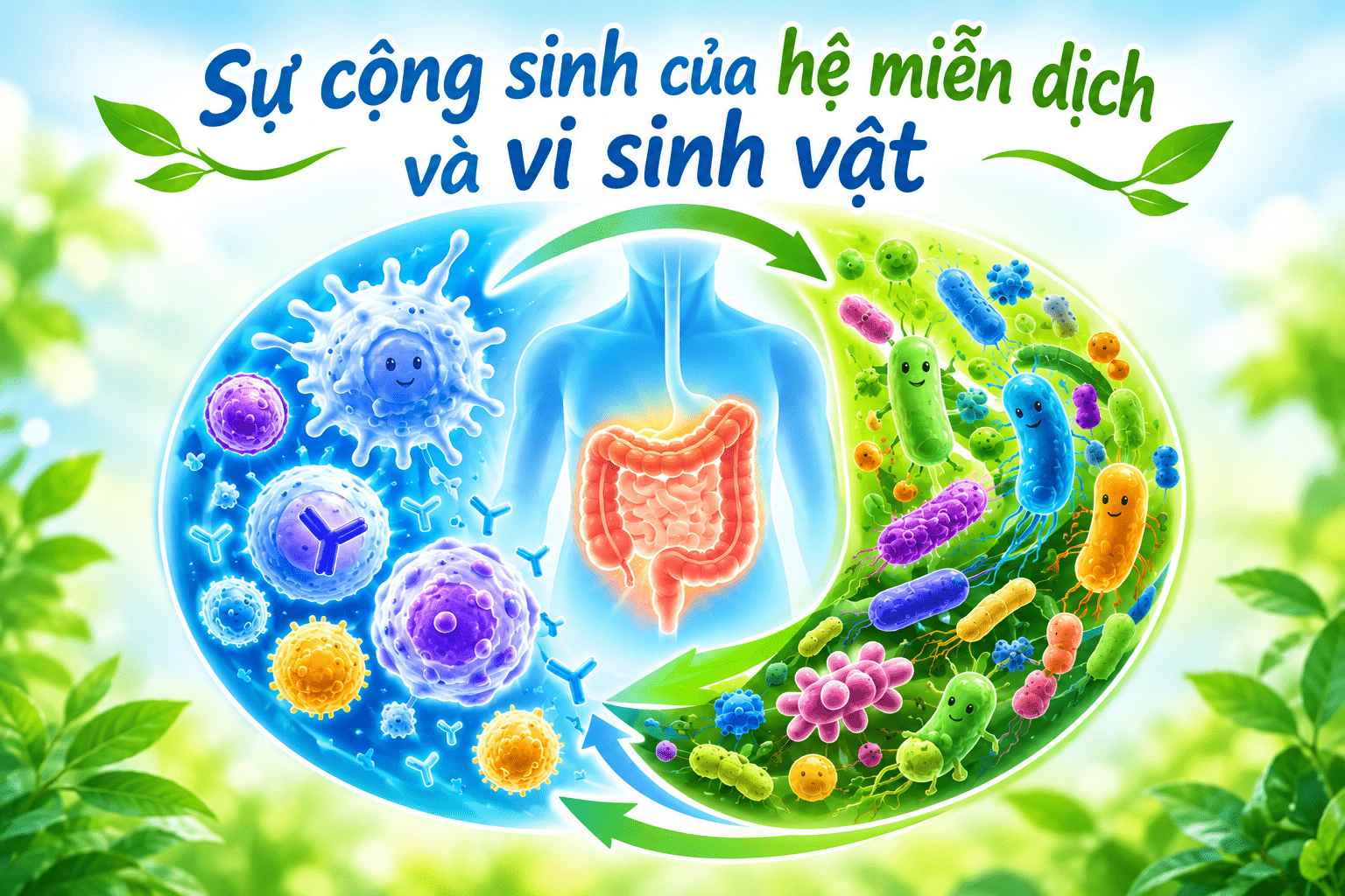 Sự cộng sinh của hệ miễn dịch và vi sinh vật : Kiệt tác thiên nhiên trong mỗi con người chúng ta | Vietnam Fraternité