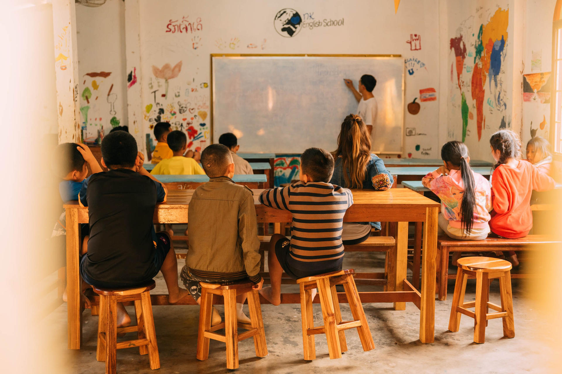 Enfants au Laos