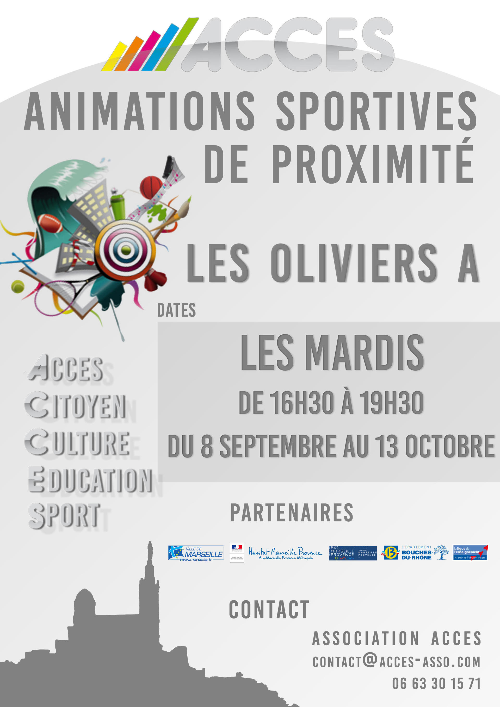 Animations sportives de proximité | Agenda du quartier