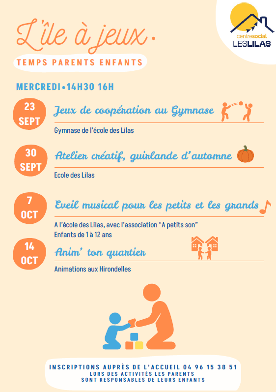 L'ile à jeux | Agenda du quartier