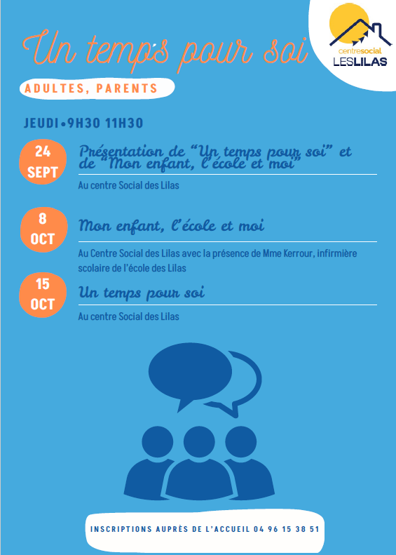 Un temps pour soi | Agenda du quartier