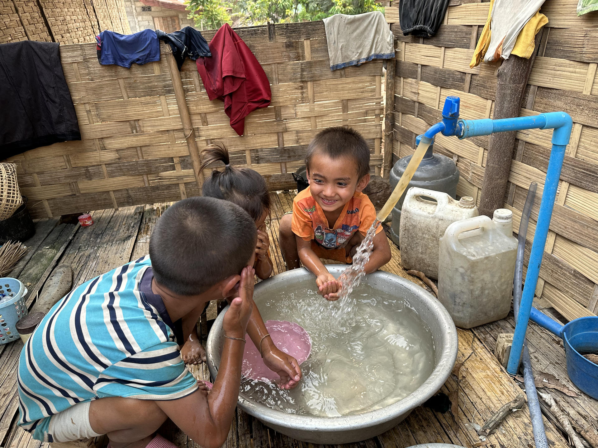 Projet d’approvisionnement en eau dans le nord du Laos