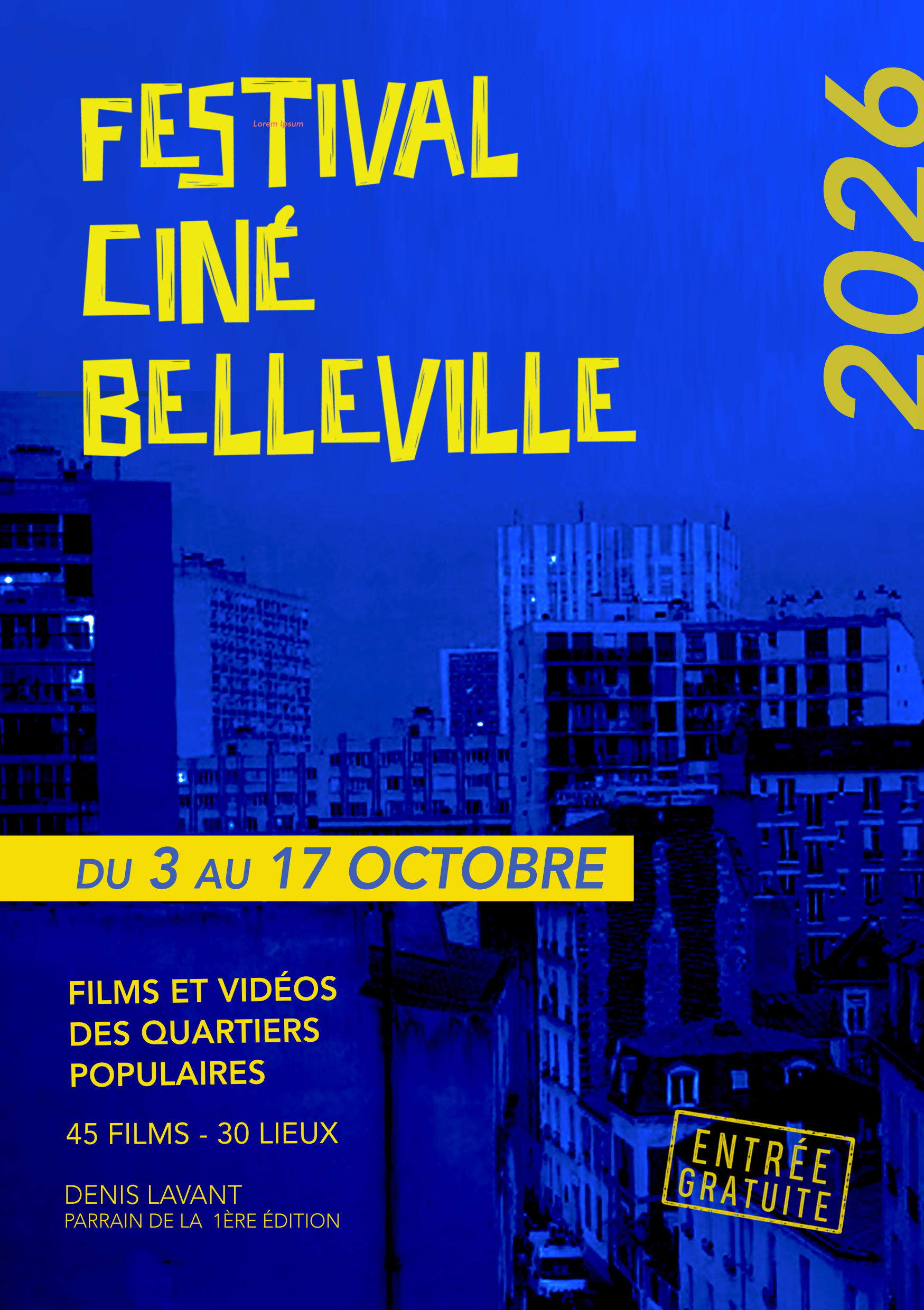Festival CinéBelleville | Agenda du quartier