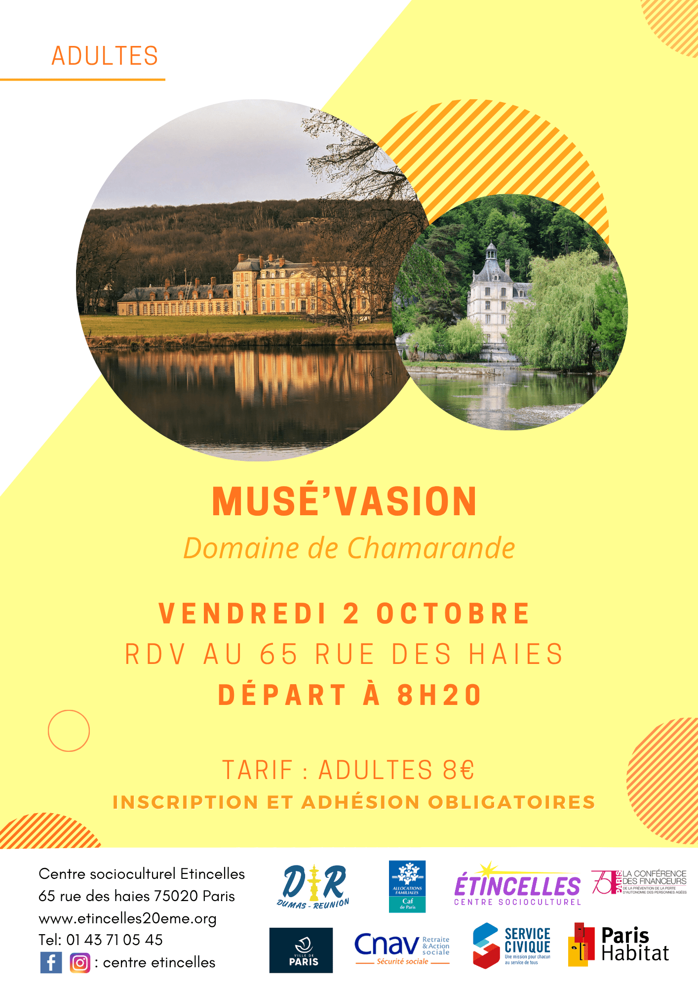 MUSÉ'VASION : DOMAINE DE CHAMARANDE | Etincelles