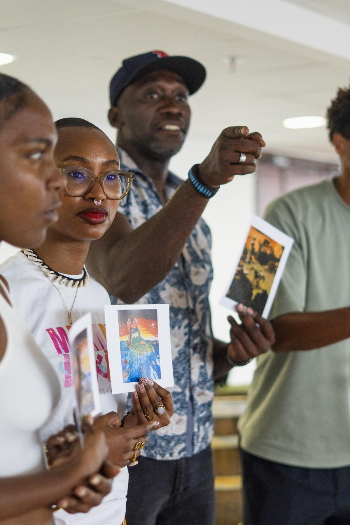 Co-création du jeu Kolétet, photo Adeline Rapon