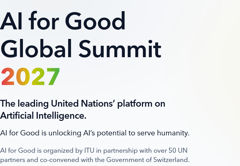 AI for Good Global Summit 2027 | Forus