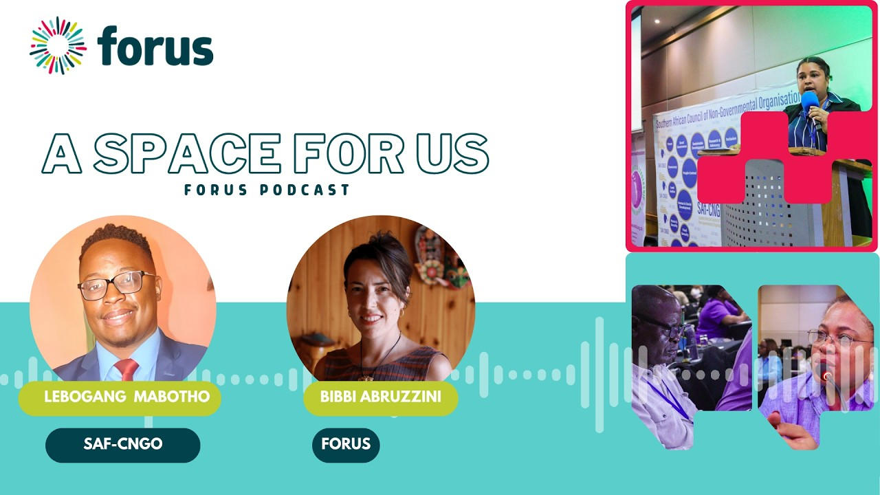 #WeAreForus - Who gets to shape the rules of development finance? A conversation with SAf-CNGO. | Forus