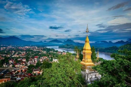 Le stupa du Mont Phousi, Luang Prabang
