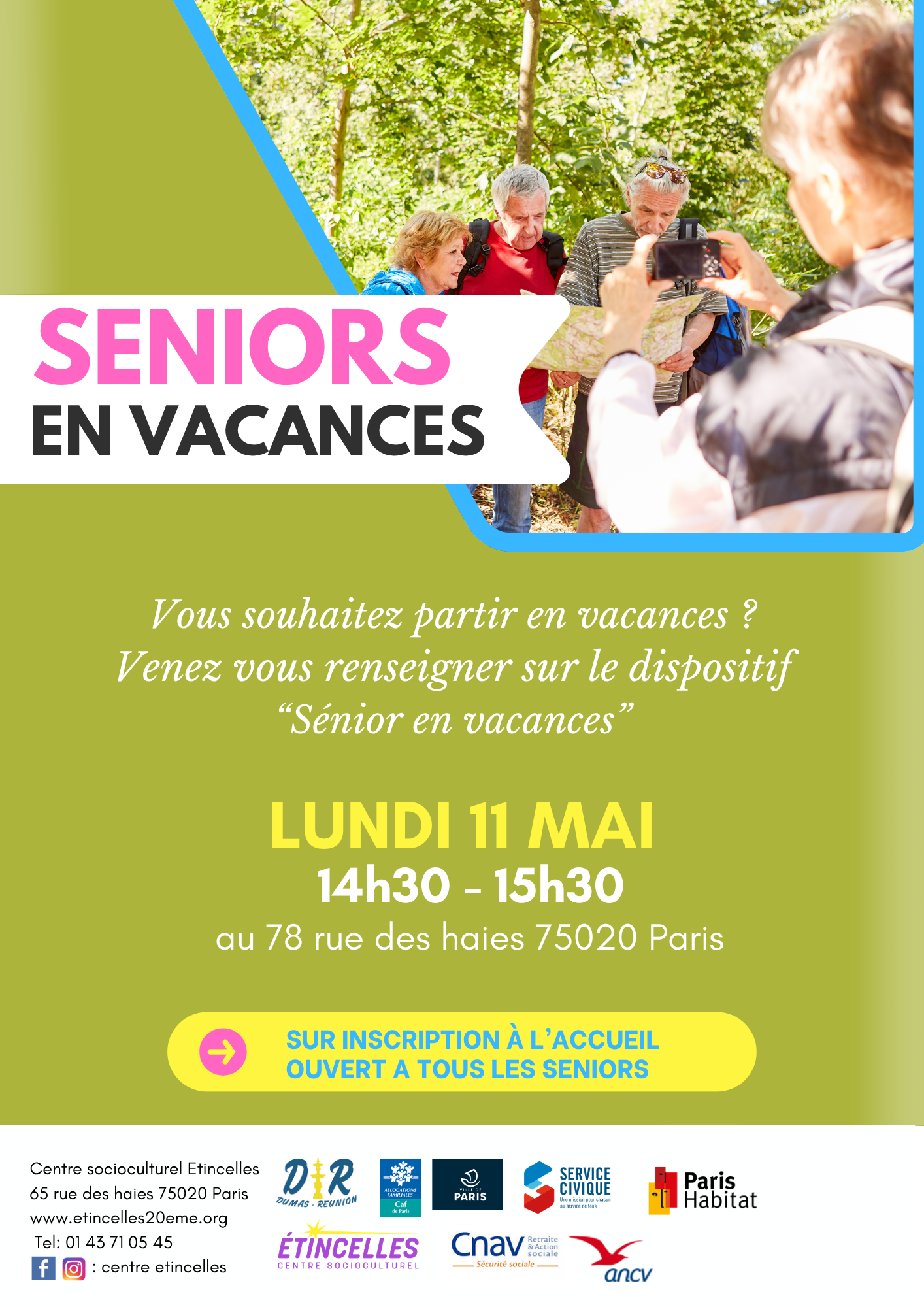 Séniors en vacances | Etincelles