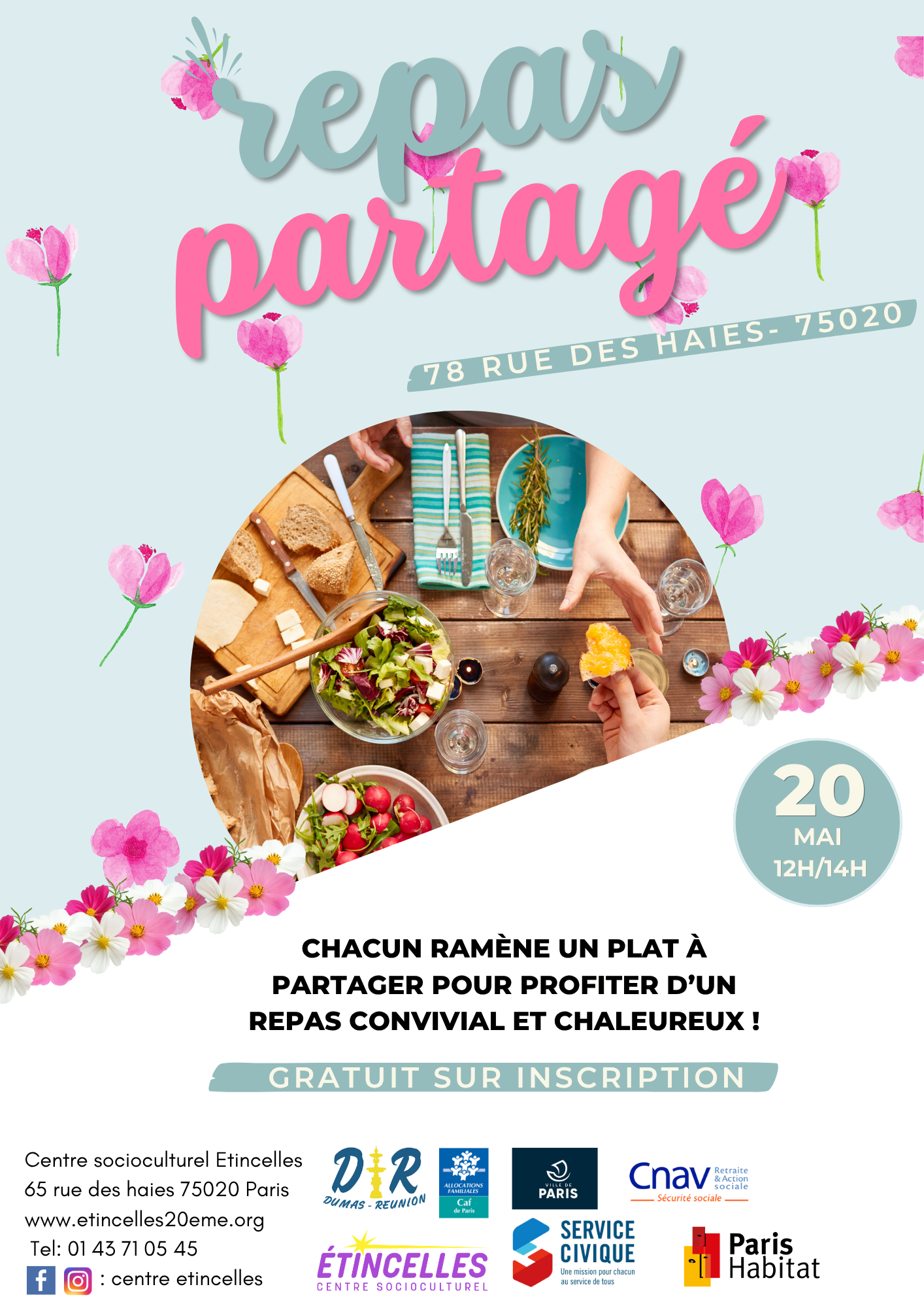 Repas partagé | Etincelles