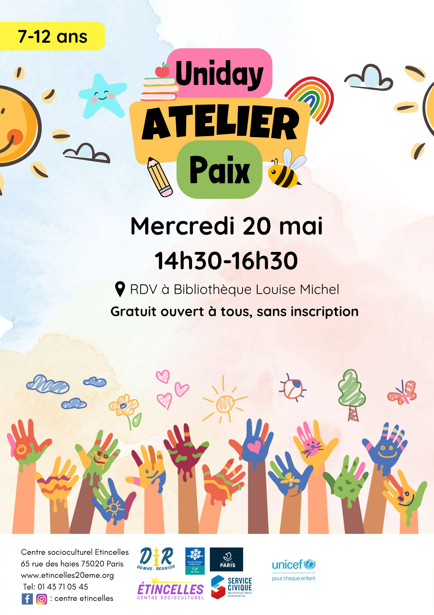 UNIDAY : ATELIER PAIX 🕊️ | Etincelles