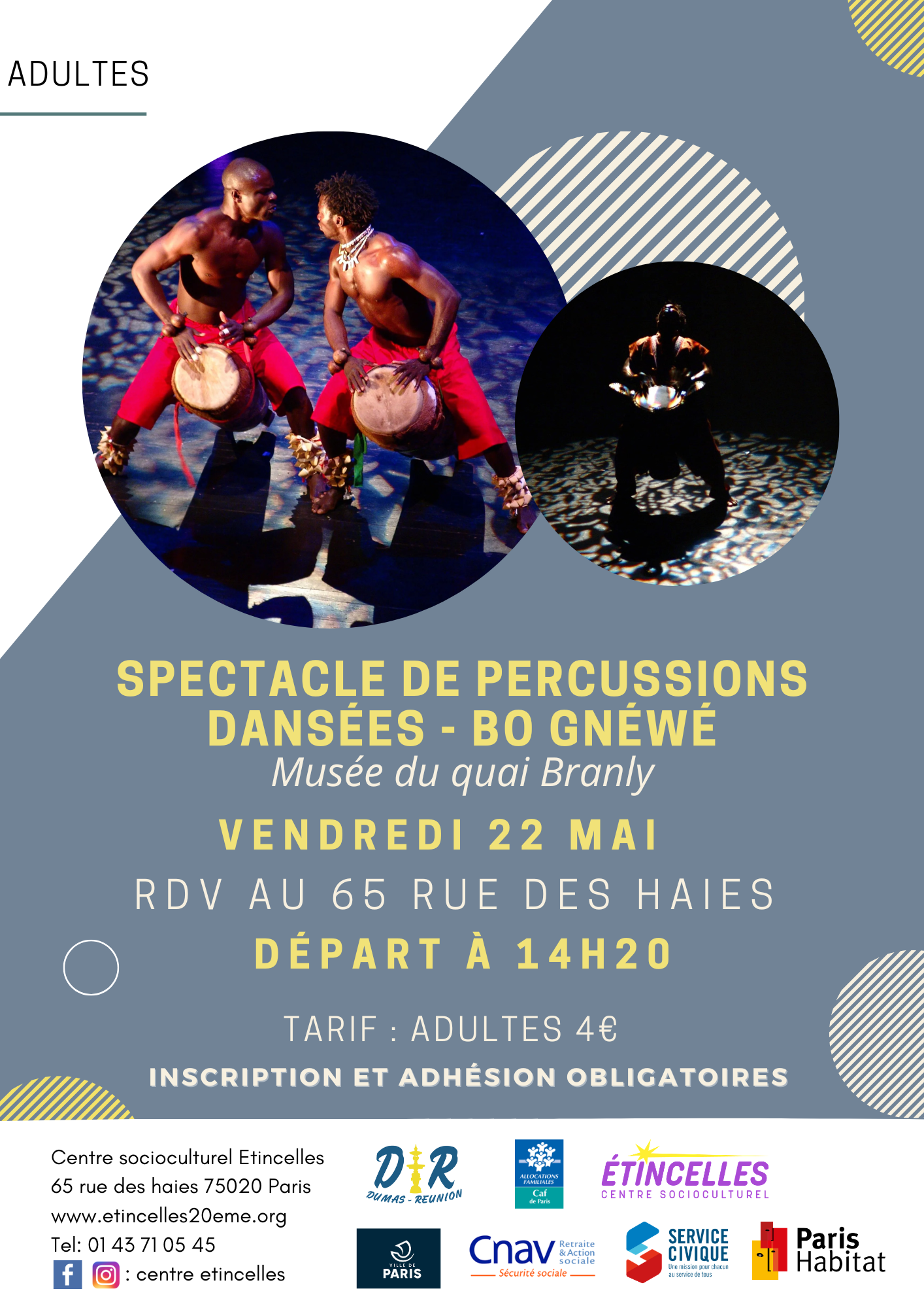 SPECTACLE DE PERCUSSIONS DANSÉES - BO GNÉWÉ 🥁 | Etincelles
