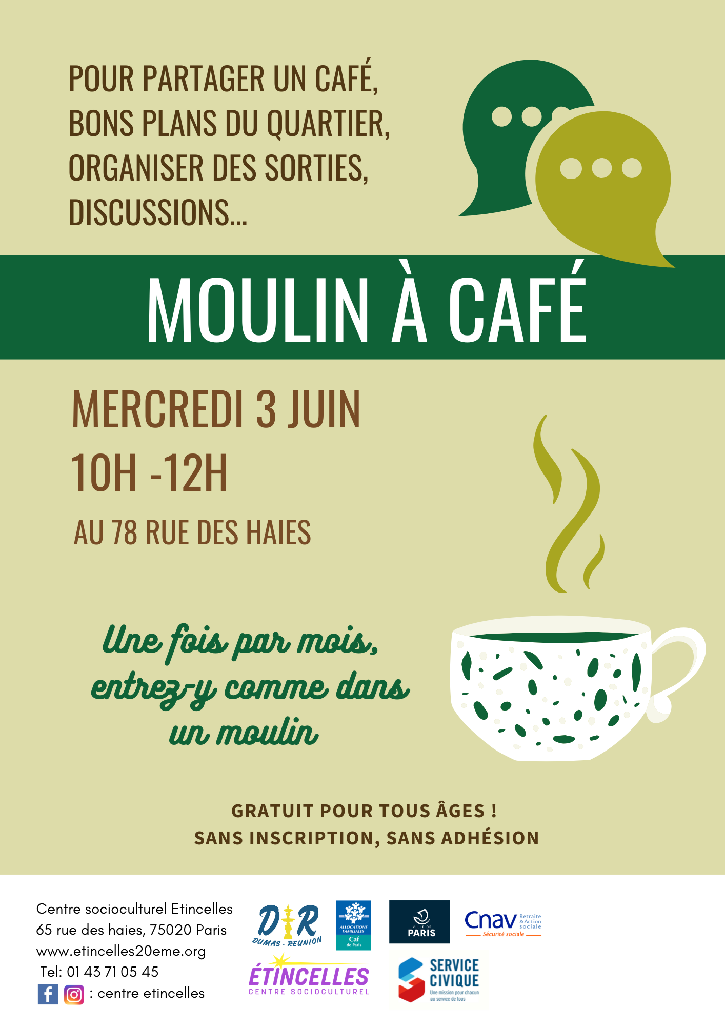 MOULIN À CAFÉ | Etincelles