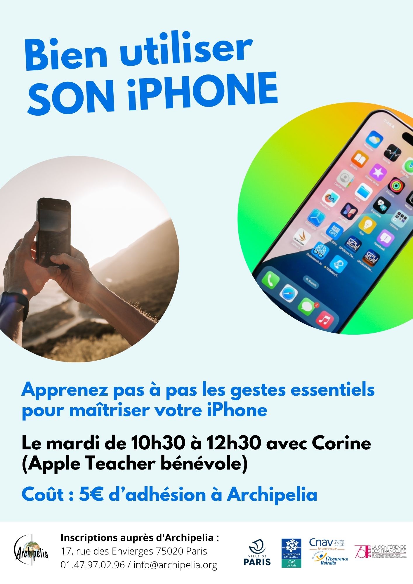 Atelier iPhone | Agenda du quartier