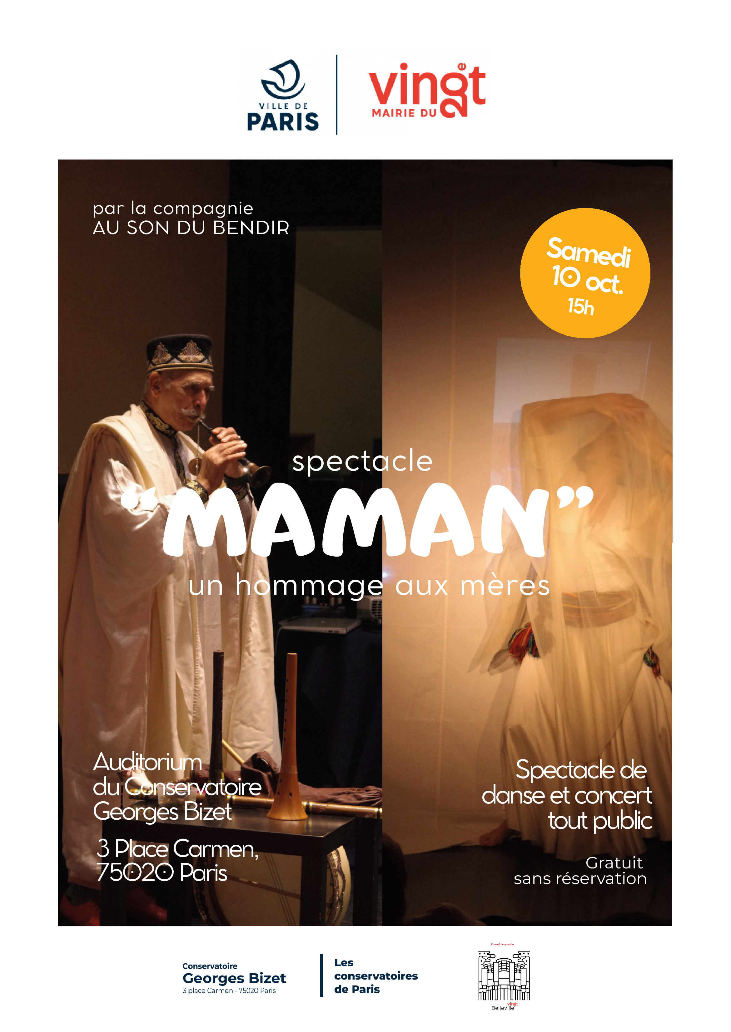 spectacle MAMAN | Agenda du quartier